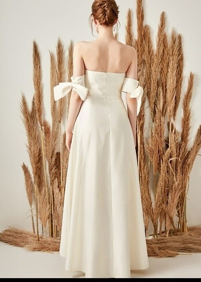 Sade gelinlik - Görsel 2