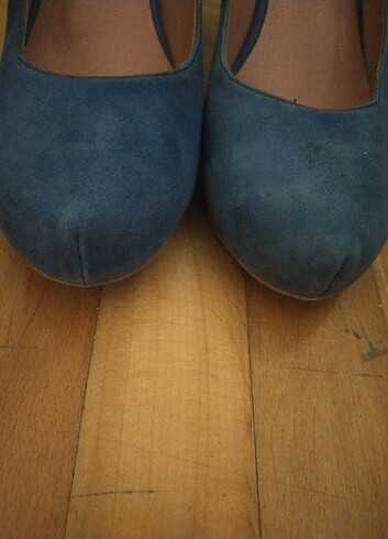 39 Beden mavi Renk Topuklu ayakkabı 