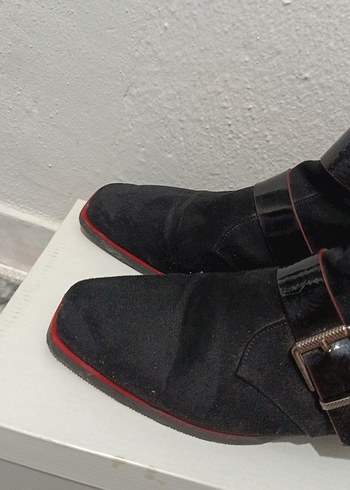 38 Beden siyah Renk Hotiç bot,kadın bot,süet bot,tokalı bot,kemerli bot,bot