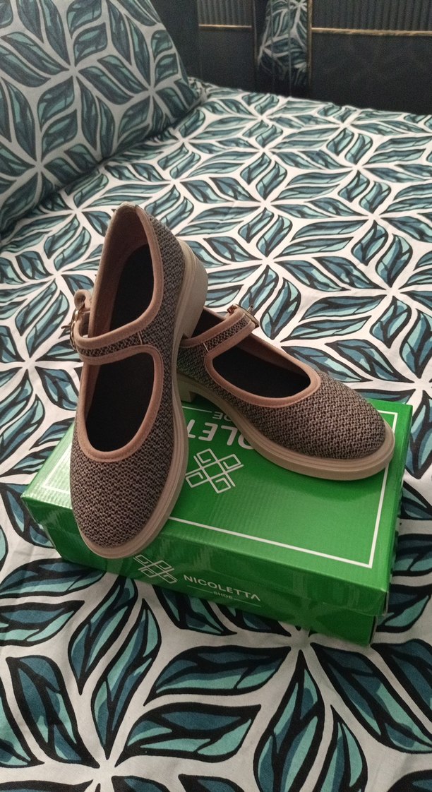 hasır babet,kadın babet,kumaş babet,casual ayakkabı, spor babet - Görsel 2