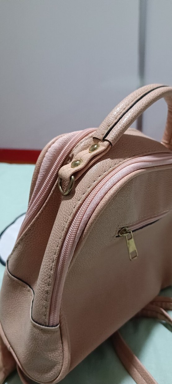 Pembe çanta,kutu çanta, makyaj çantası,zara çanta,el çantası - Görsel 4