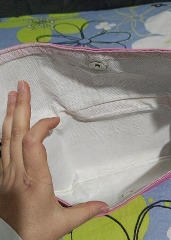 clucth çanta,pembe çanta,kadın çanta,deri çanta, portföy - Görsel 5