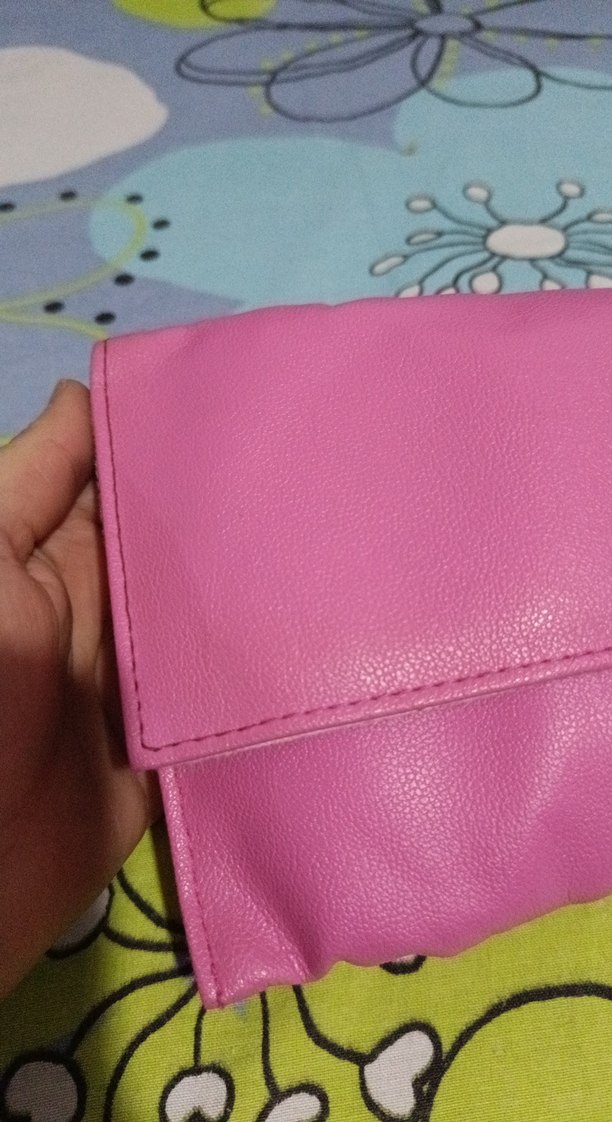 clucth çanta,pembe çanta,kadın çanta,deri çanta, portföy - Görsel 2