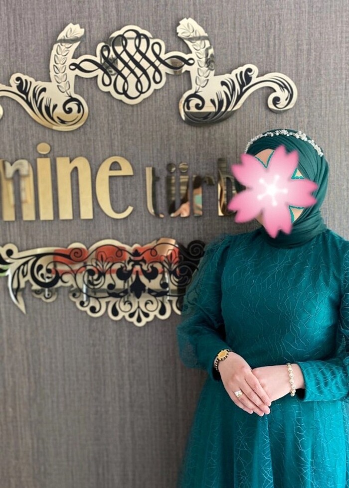 Abiye,tesettür abiye,nişanlık, tesettür elbise,kınalık, tesettür - Görsel 2