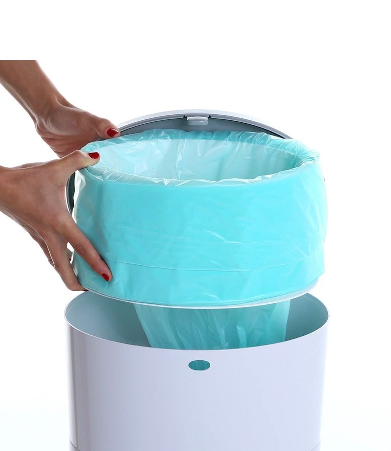 Korbell Bebek Bezi Çöp Kovası ve Poşet Seti - Görsel 3