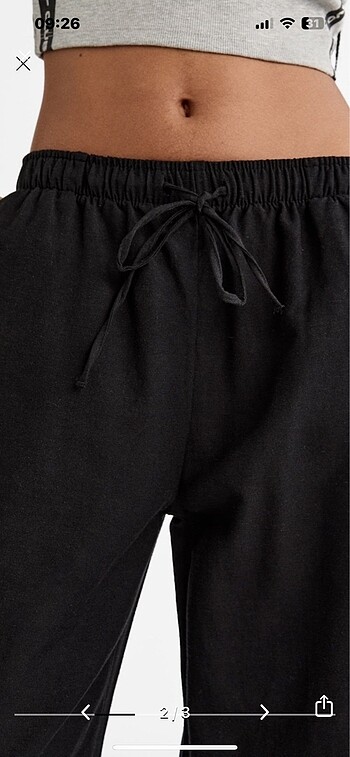 Stradivarius Stradivarius Keten Pantolon