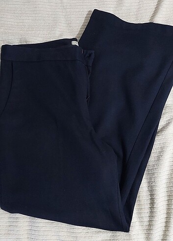 40 Beden lacivert Renk Bol kumas pantolon