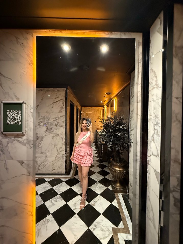 Pembe Mini Fırfırlı  Elbise - Görsel 3