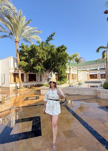 Bohem Tarzı Kısa şort Tulum - Görsel 2