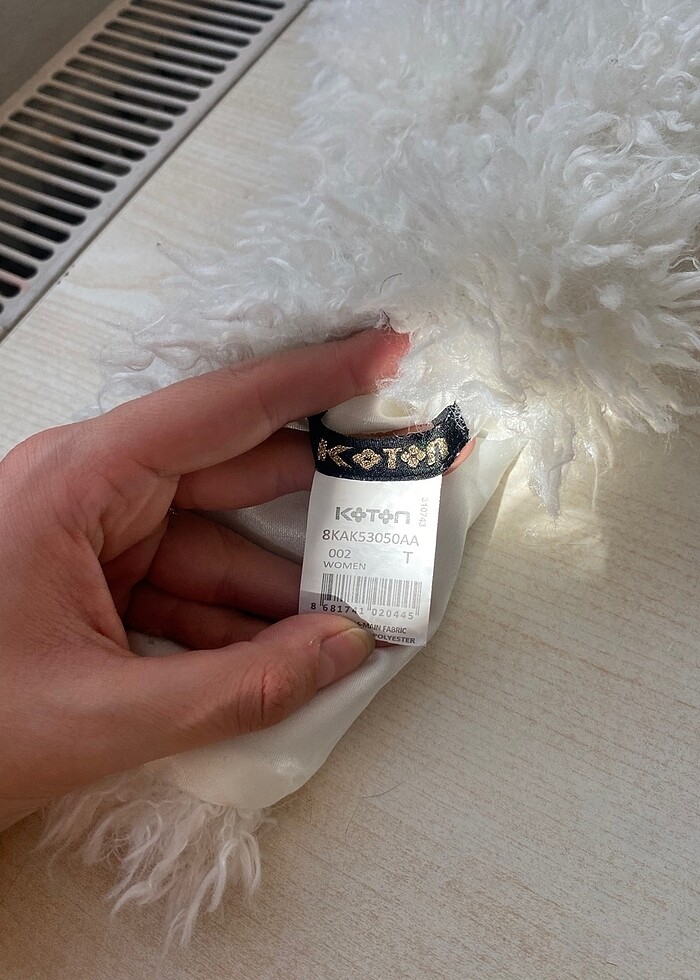 Koton kürk atkı kaşkol - Görsel 2