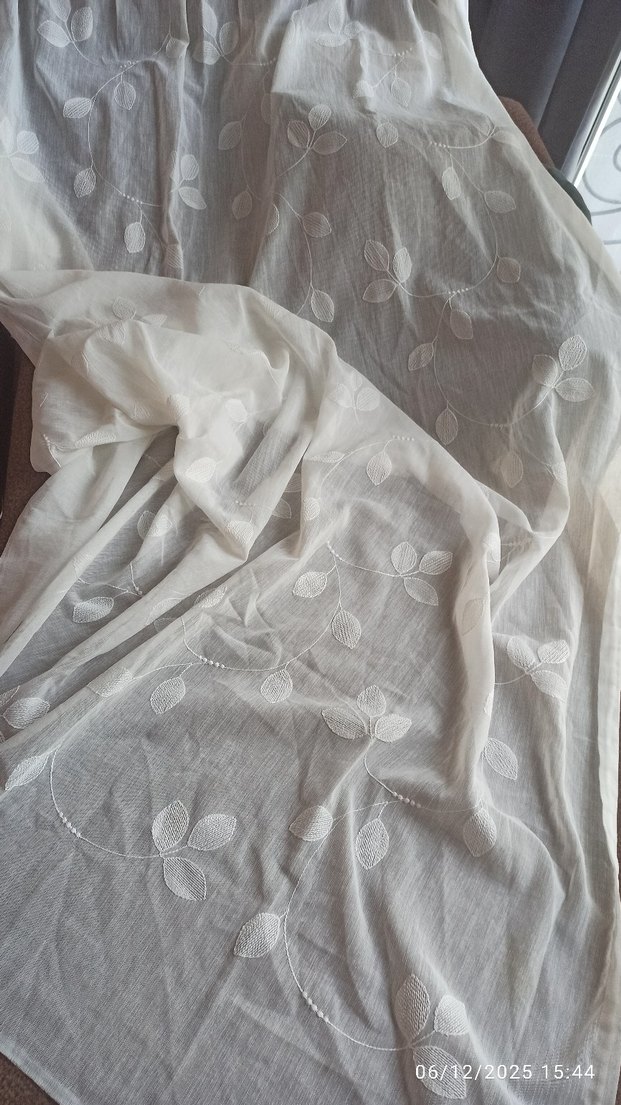 desenli tül perde 115*222 - Görsel 3