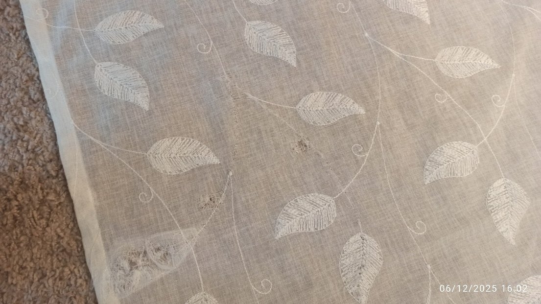 keten tül perde 205*165 - Görsel 2