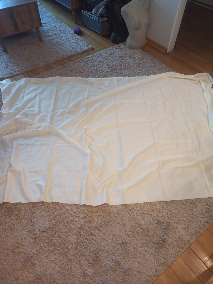 krem saten güneşlik 240*150 - Görsel 2