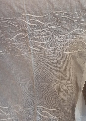 145*208 keten tül perde - Görsel 2