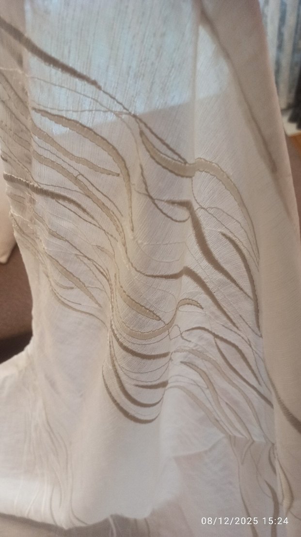 145*208 keten tül perde - Görsel 3