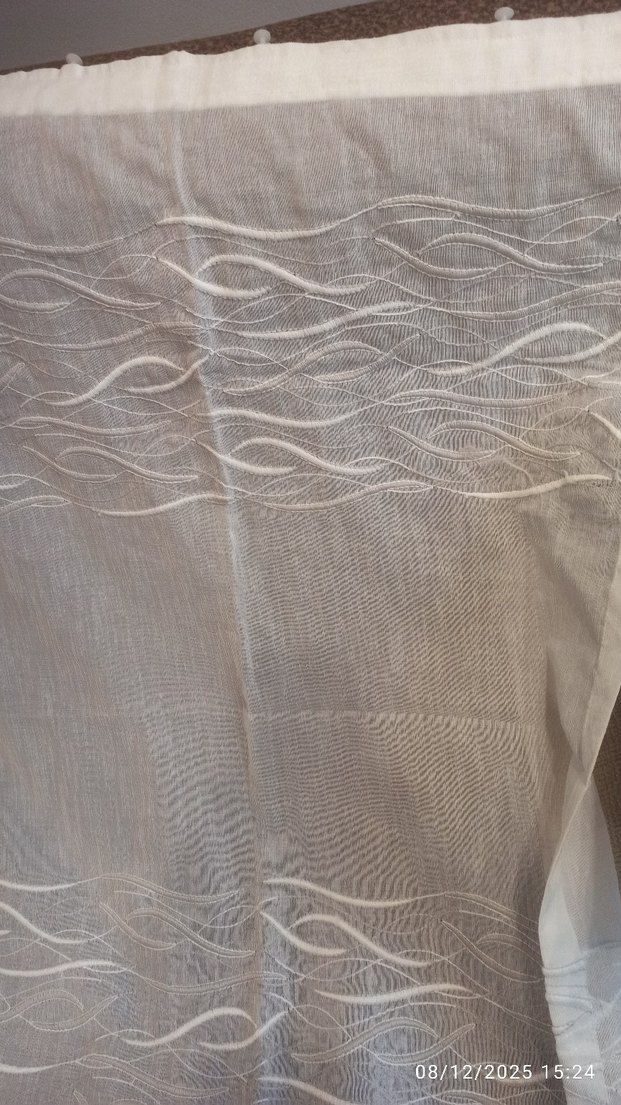 145*208 keten tül perde - Görsel 2