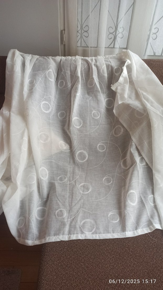 keten tül perde 202*120 - Görsel 3