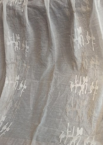 215*122 keten tül perde - Görsel 2