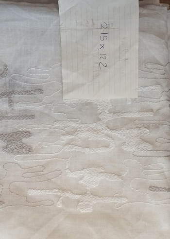 215*122 keten tül perde - Görsel 4