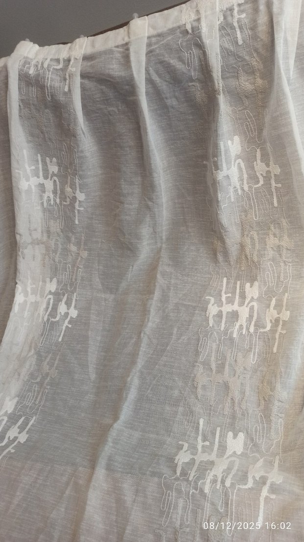 215*122 keten tül perde - Görsel 2