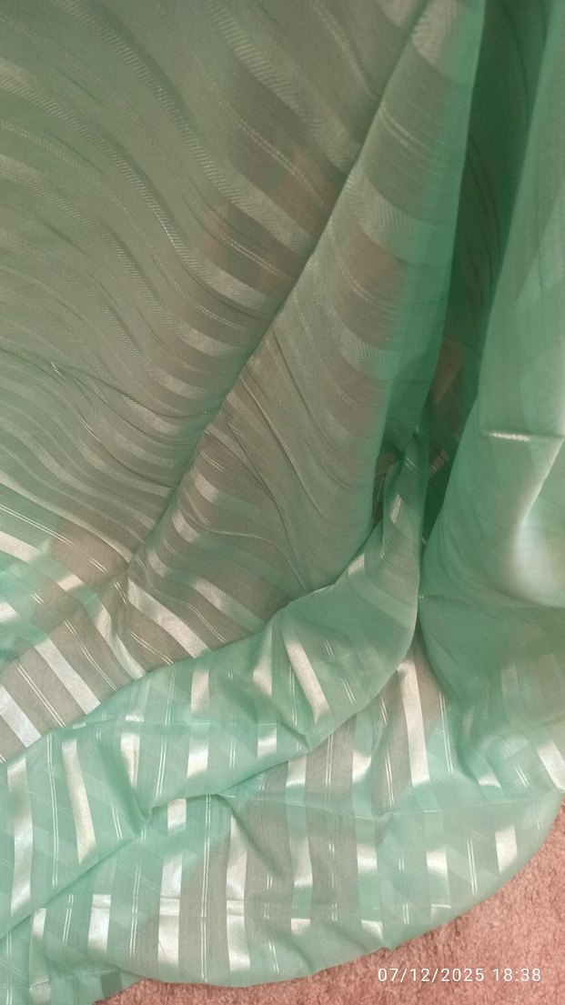 163*164 Parlak Yeşil Modern Perde - Görsel 2