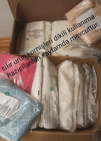 118*214 2 adet fon perde - Görsel 4