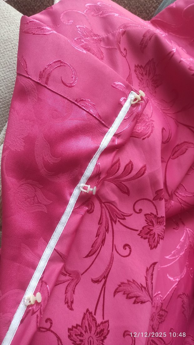 118*214 2 adet fon perde - Görsel 2