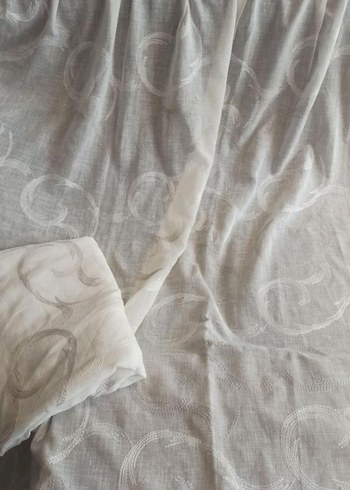 175*107 keten tül perde - Görsel 3