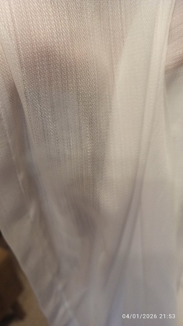 110*221 çift kanat tül perde - Görsel 2