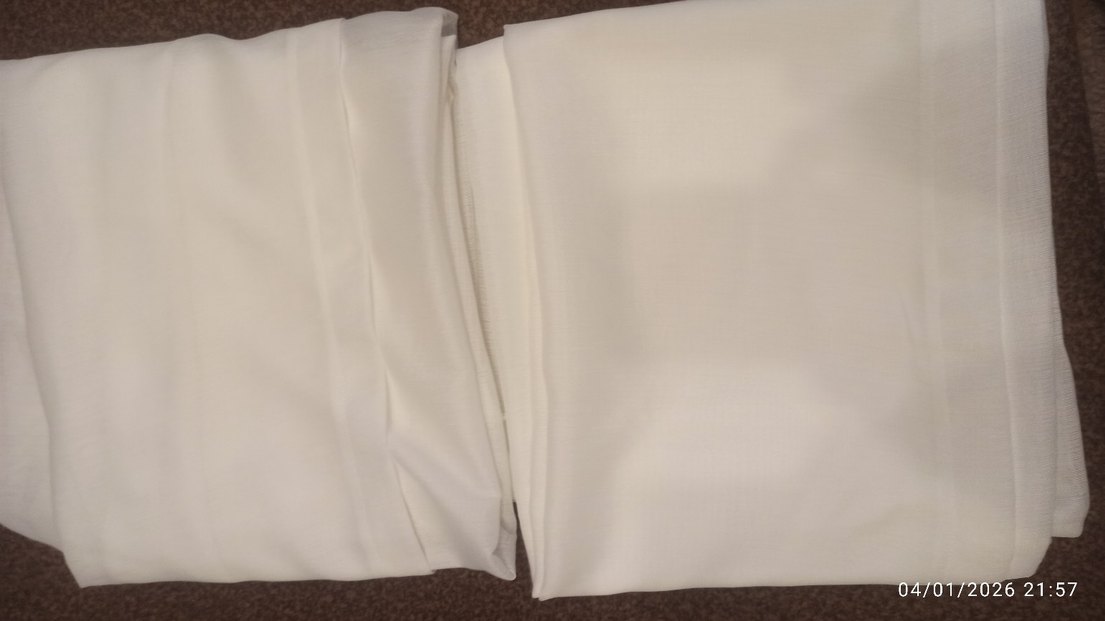 110*221 çift kanat tül perde - Görsel 4