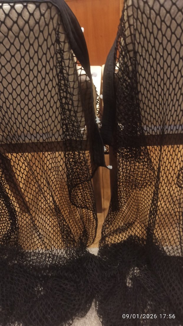 çift kanat file fon perde - Görsel 2