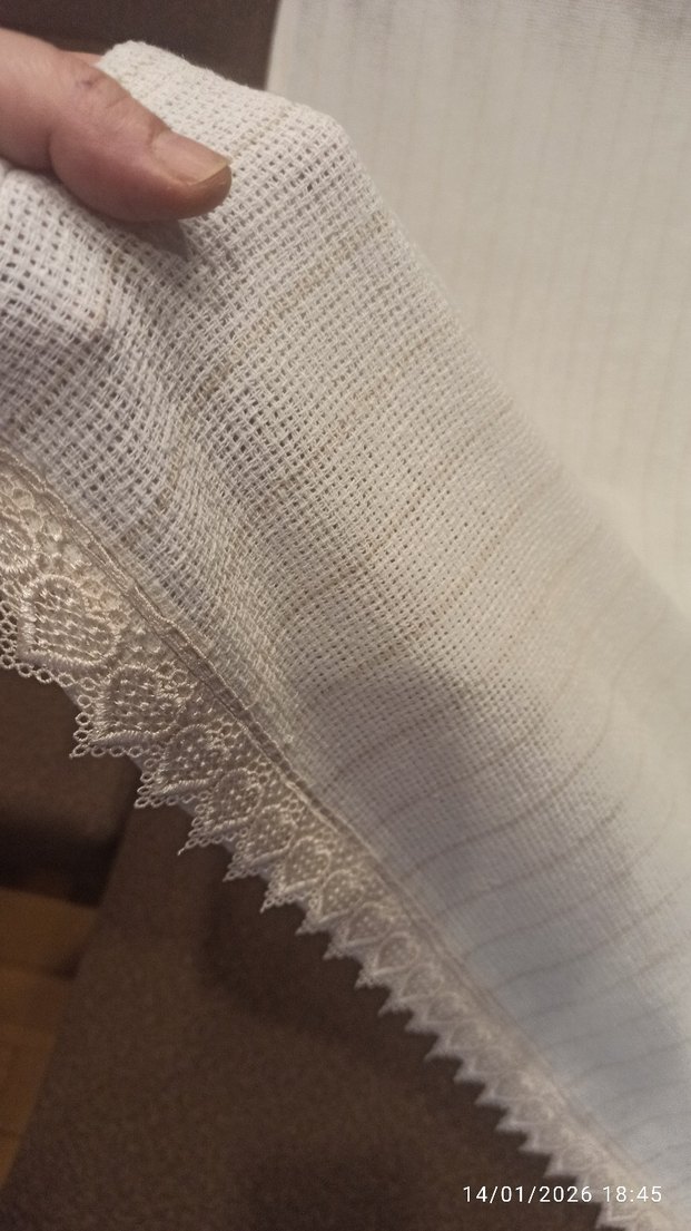 90*140 keten perde - Görsel 2