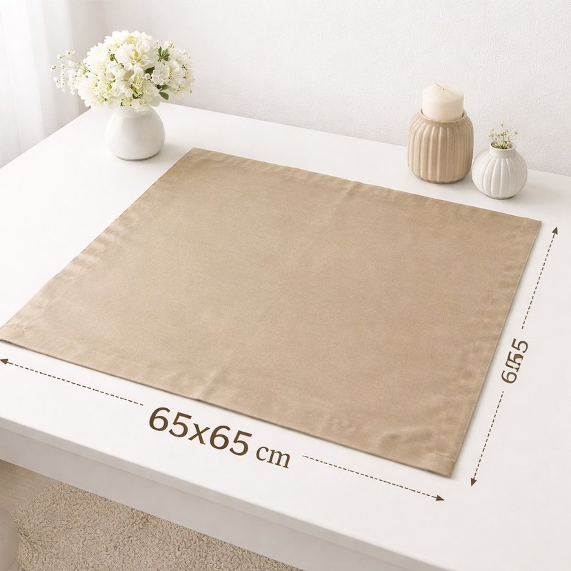 65x65 keten runner - Görsel 2