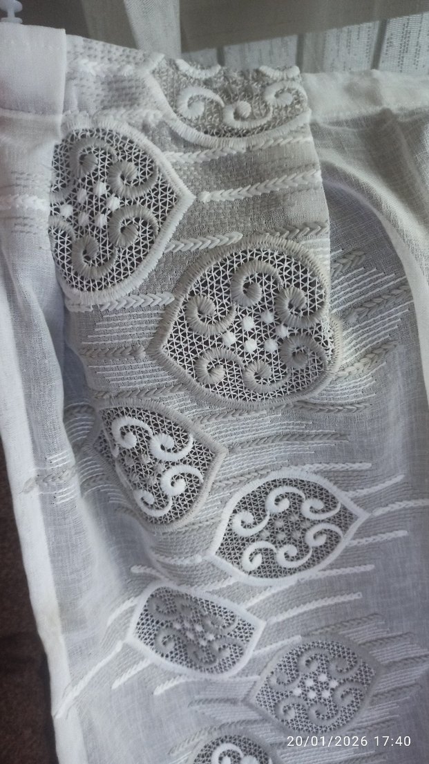 keten tül perde 68*167 - Görsel 2