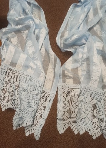 çift kanat tül fon perde 70*250 - Görsel 4