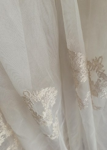 nakışlı tül perde 152*246 - Görsel 6