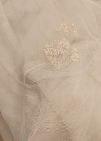 nakışlı tül perde 152*246 - Görsel 3