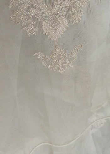 nakışlı tül perde 152*246 - Görsel 4