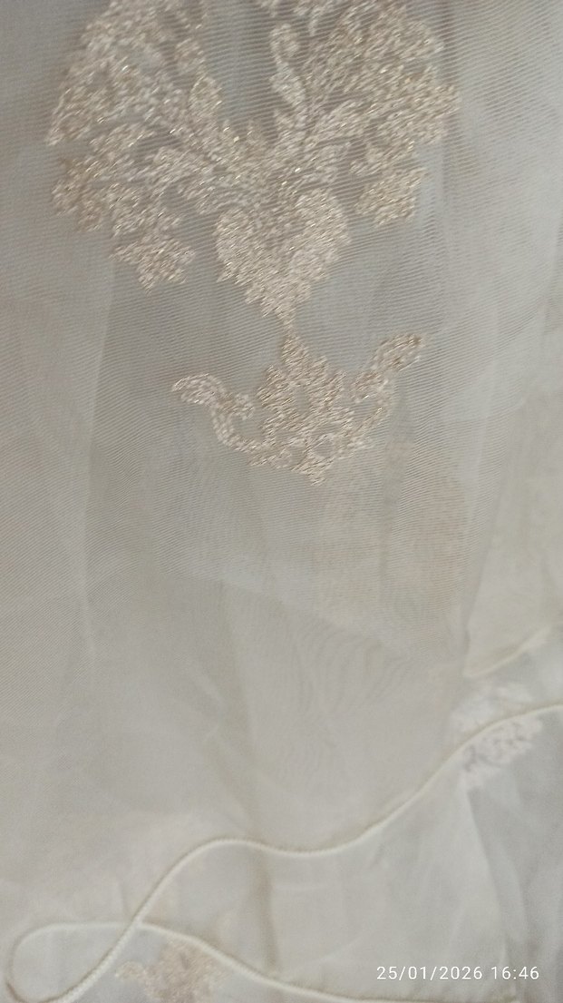 nakışlı tül perde 152*246 - Görsel 4