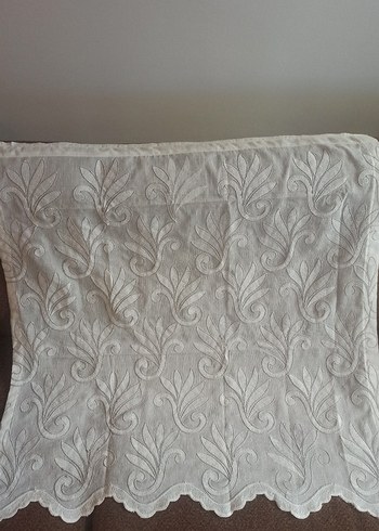 86*91 keten mutfak perdesi - Görsel 2