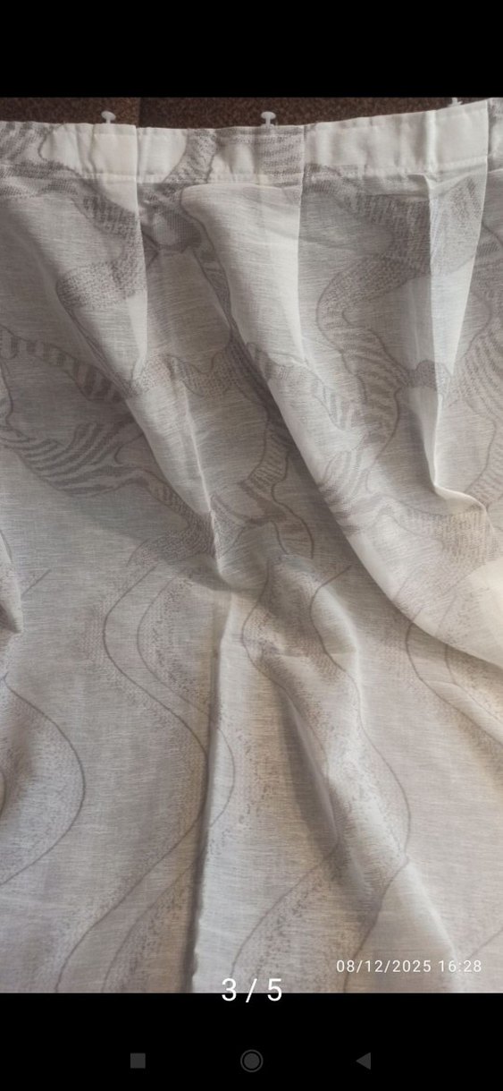 192*161 keten tül perde - Görsel 3