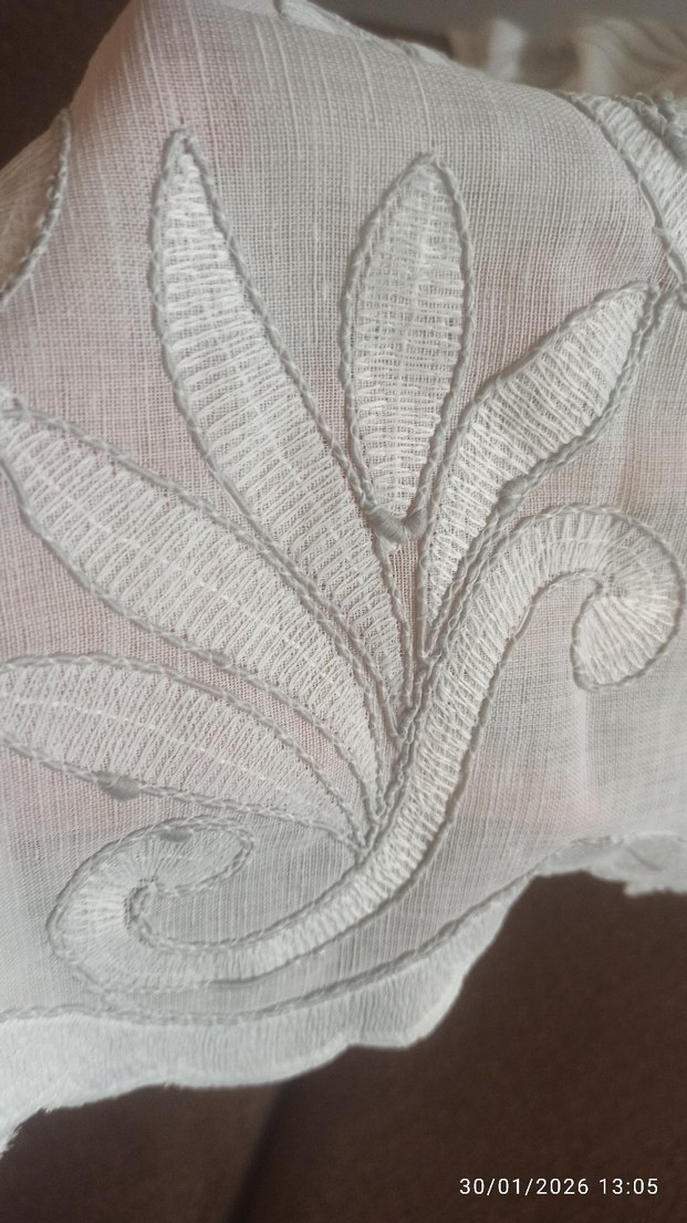 84*91 keten mutfak perdesi - Görsel 5