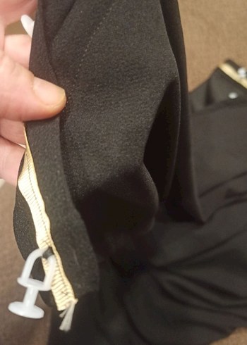 162*160 siyah Fon Perde - Görsel 4