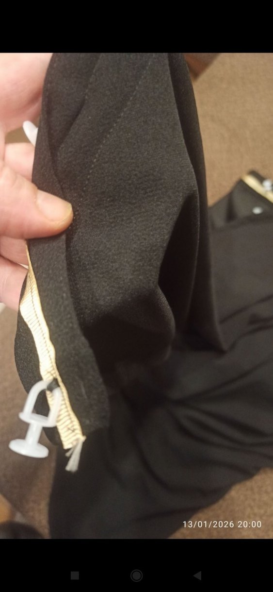 162*160 siyah Fon Perde - Görsel 4