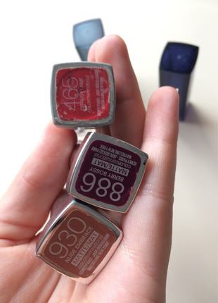  Beden ten rengi Renk Rujlar maybelline #930 #886#465