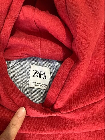 m Beden zara sweatshirt