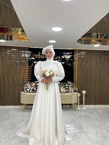 Tesettür Nikah Elbisesi