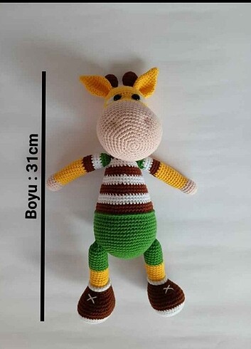  Amigurumi zürafa