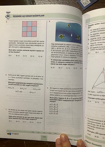 Geometri Soru Bankası TYT-AYT - Görsel 5