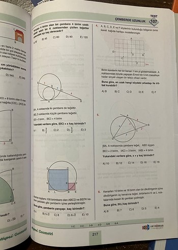 Geometri Soru Bankası TYT-AYT - Görsel 8